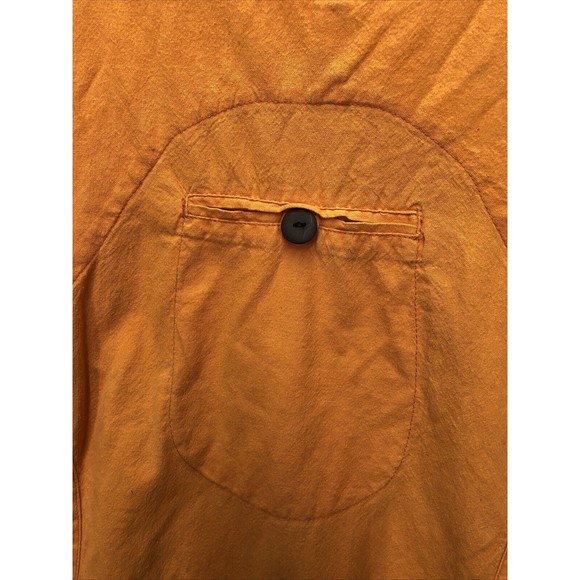 Himalaya Handmade Harem Jumpsuit Overall Orange L/XL Boho Hippie Grunge Romper - Picture 5 of 12